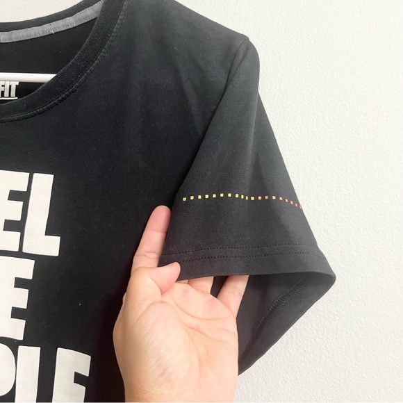 Nike Fuel The People Dri Fit Black Tee Fuelband Tee Shirt Extra Large - Picture 7 of 7